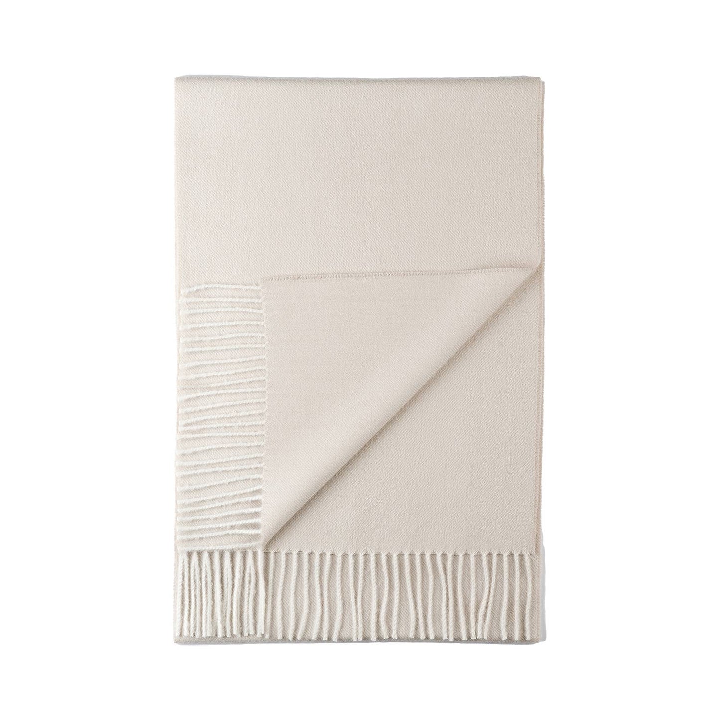 100% Baby Alpaca Scarf - Porcelain