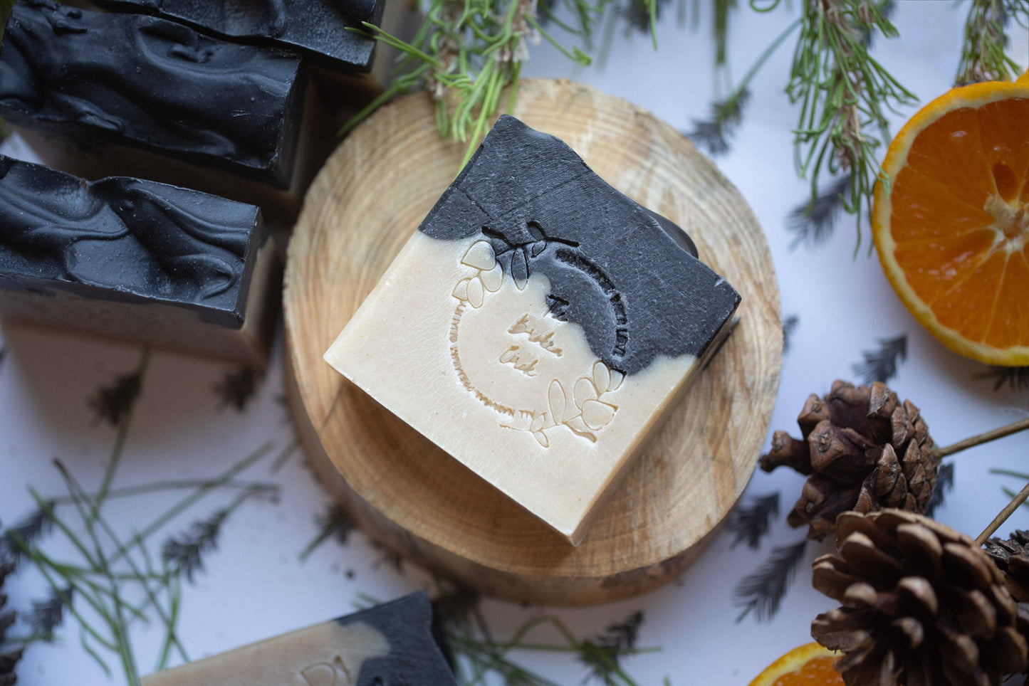 Woodland (Fir Needle, Orange) | Goat Milk Soap | Exfoliating