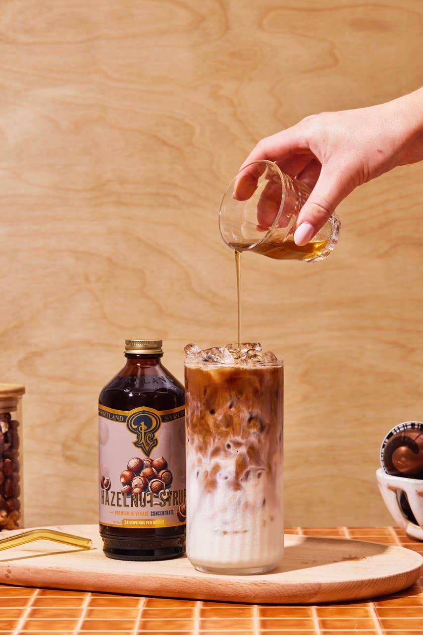 Coffee Syrups Set | Vanilla, Hazelnut, & Caramel.