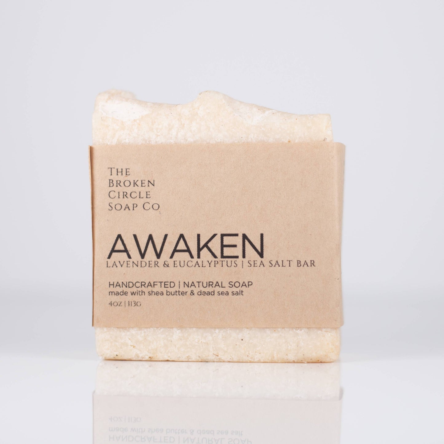 Awaken (Lavender & Eucalyptus) | Vegan Soap | Sea Salt Bar