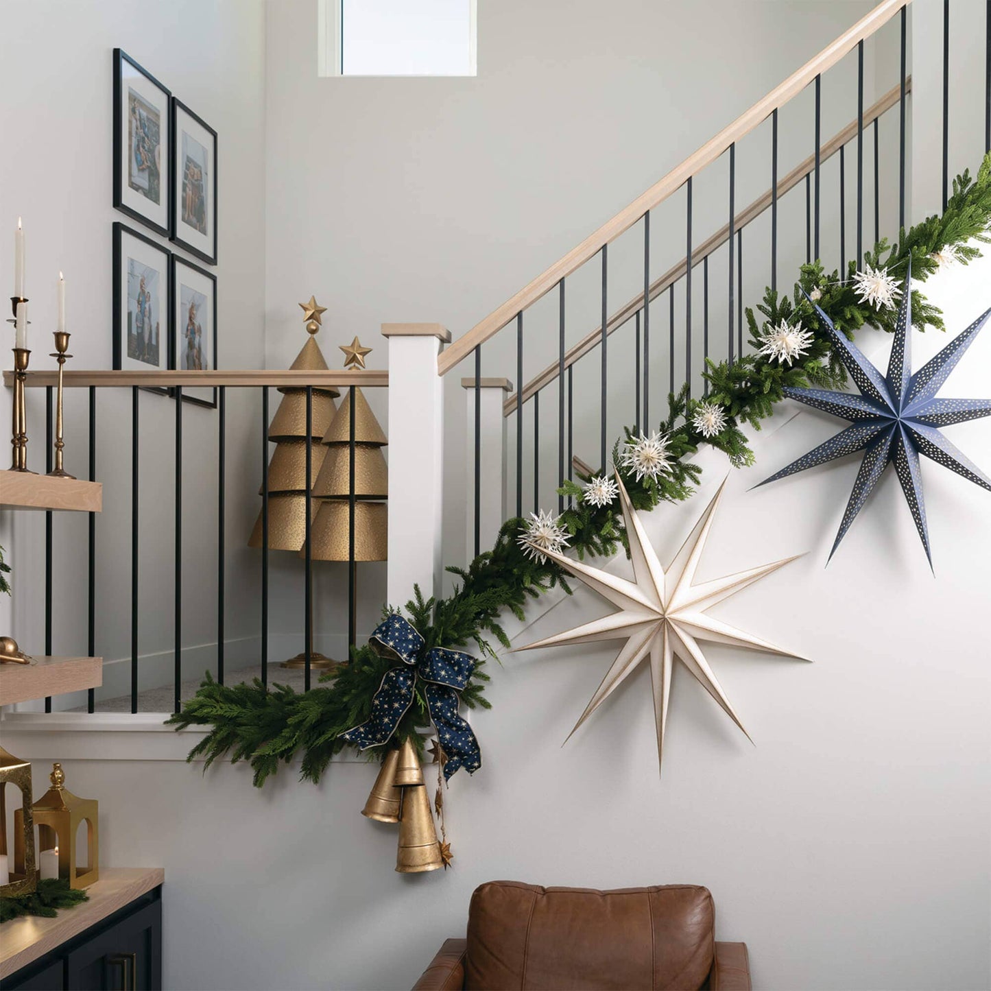 White Paper Star Ornament