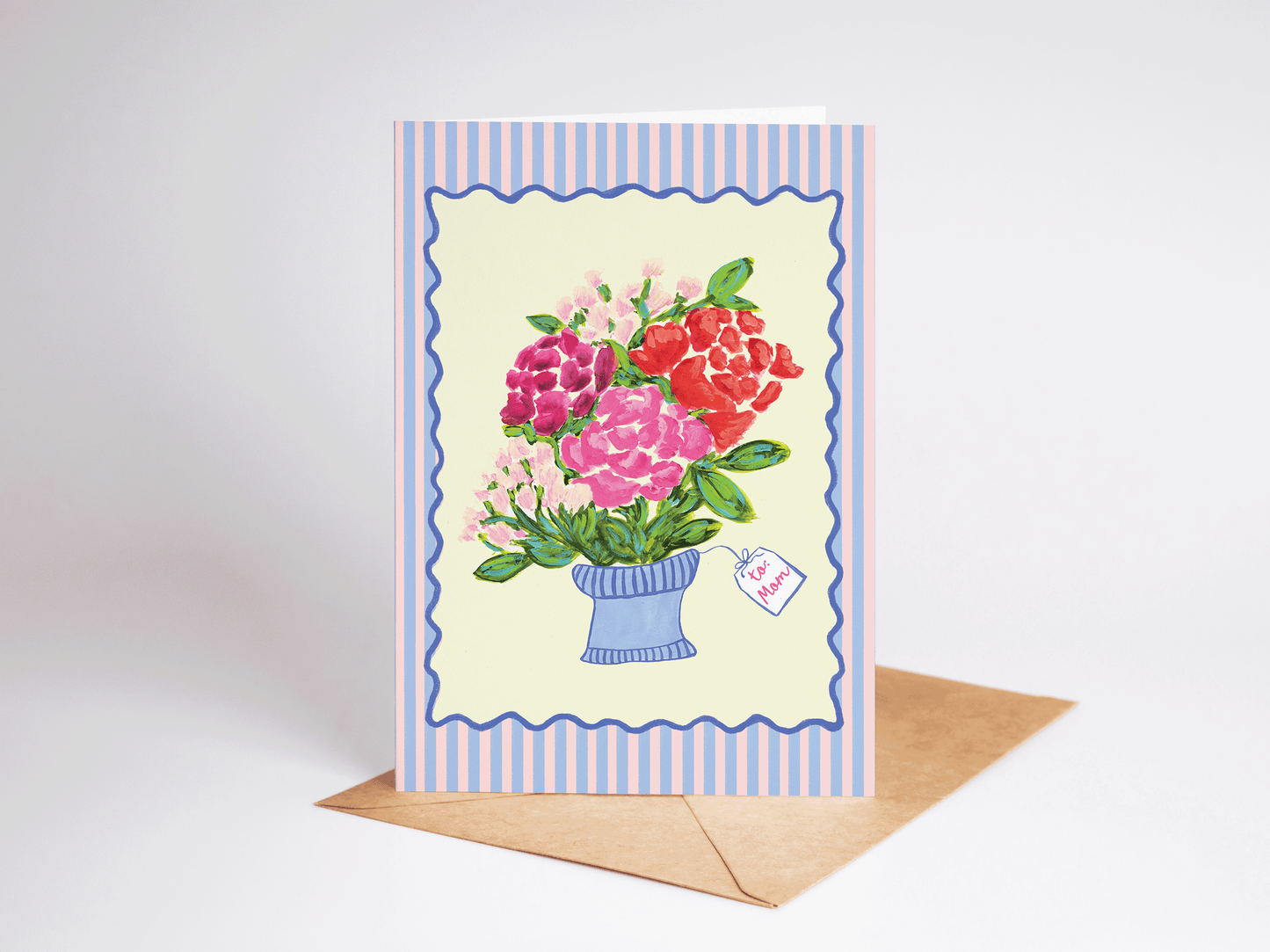 Flowers for Mom Greeting Card