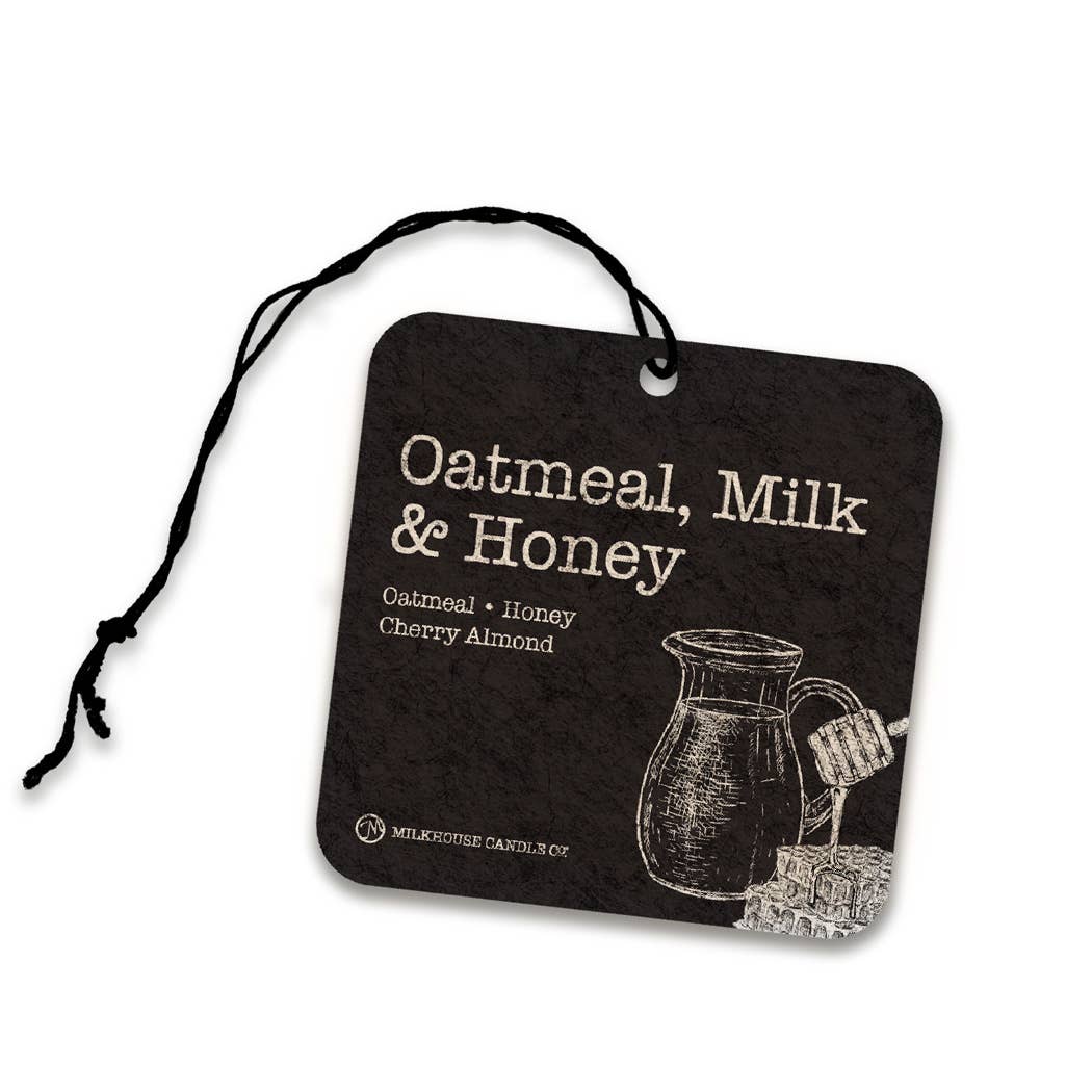 Car Freshener: Oatmeal, Milk & Honey