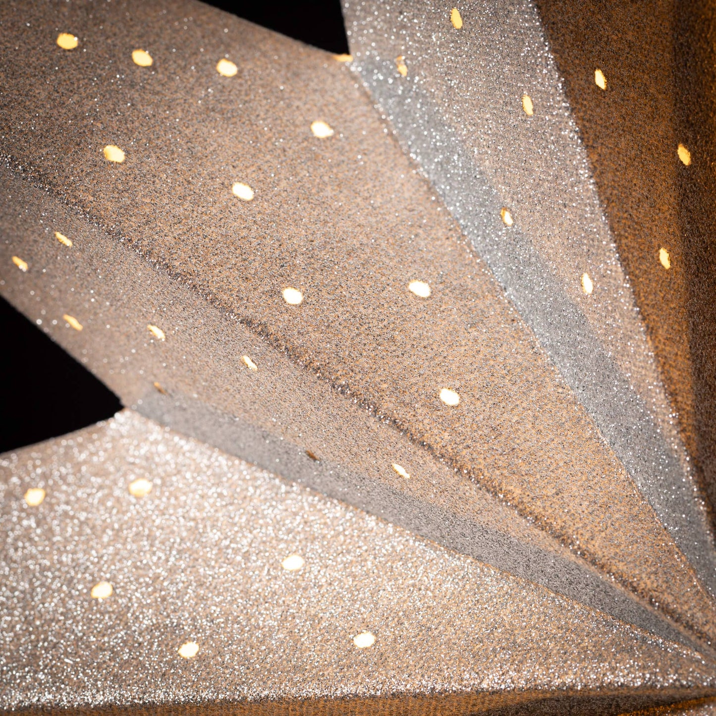 Silver Paper Star Ornament