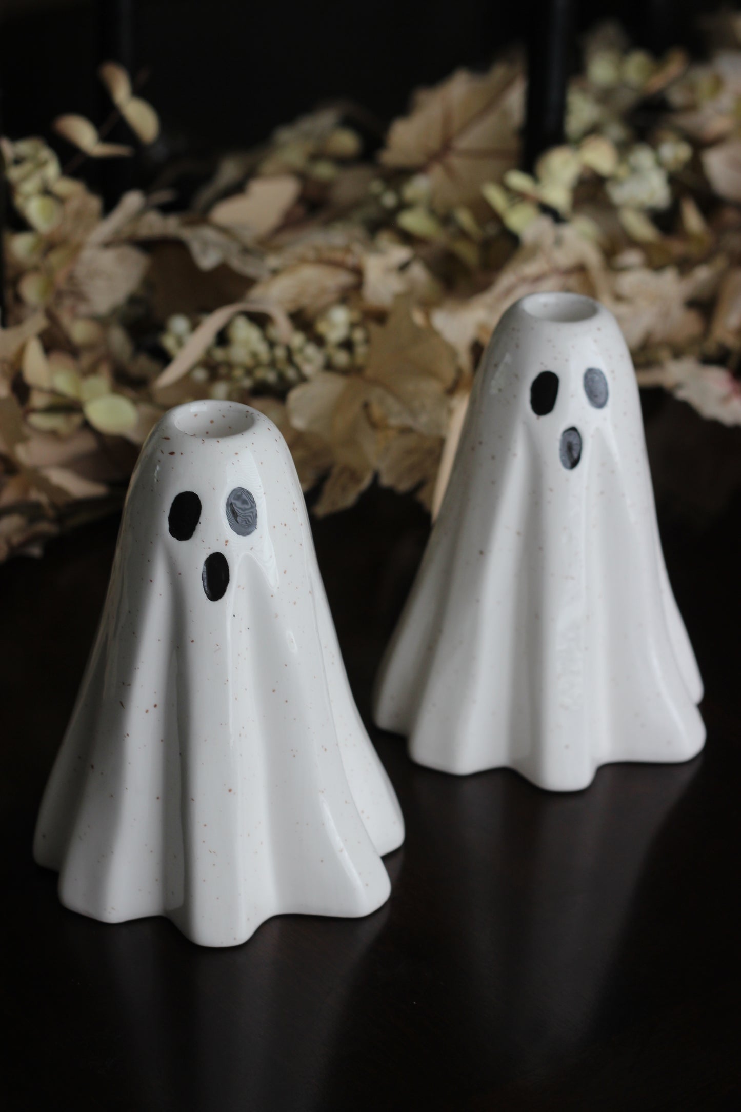 Scary Ghost Candle Holder