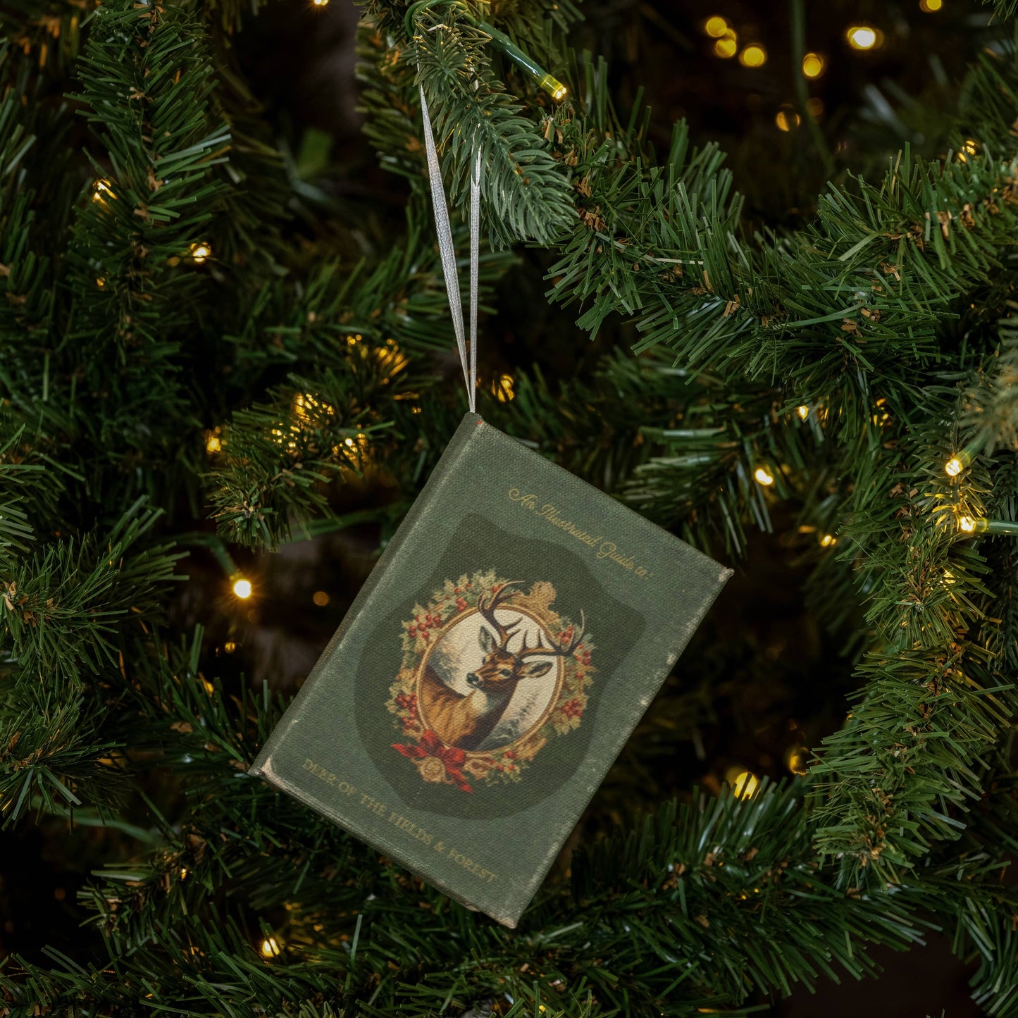 Deer of the Field & Forest Mini Book Ornament