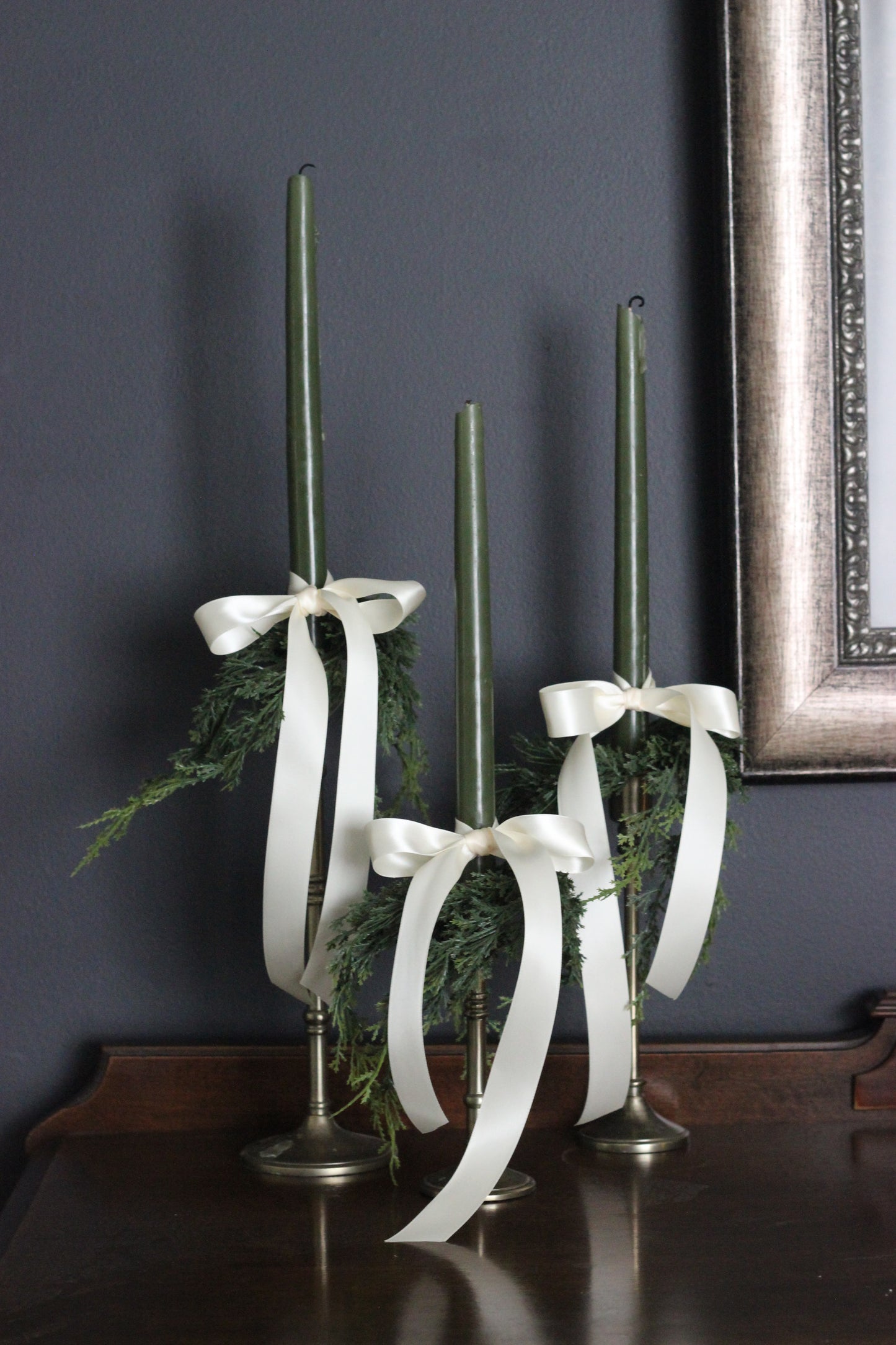 Cypress & Pine Candle Ring