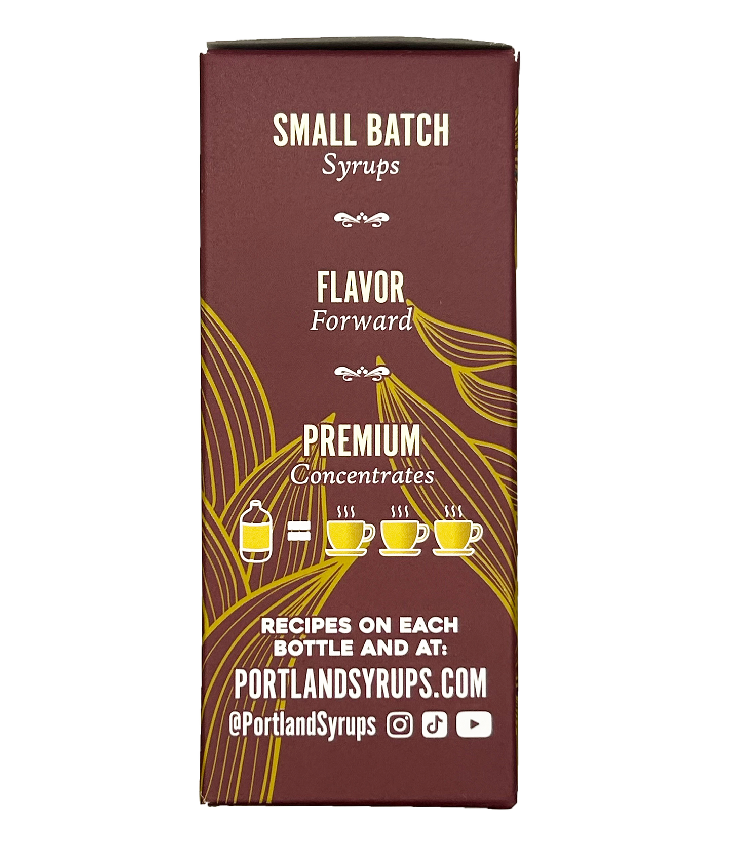 Coffee Syrups Set | Vanilla, Hazelnut, & Caramel.