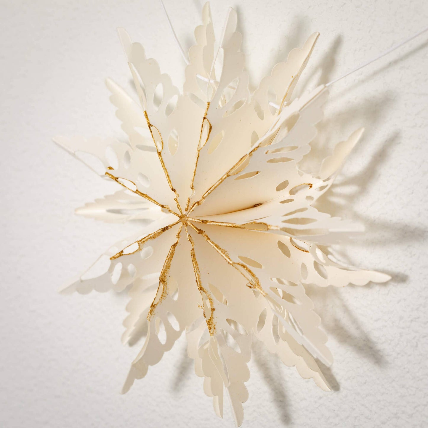 Paper Snowflake Garland