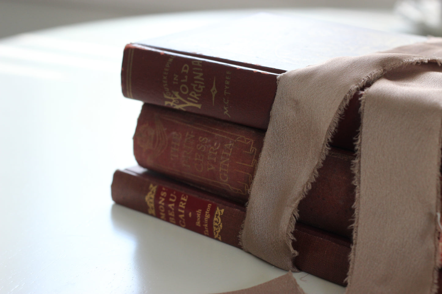 Antique + Vintage Book Stack | Set of 3