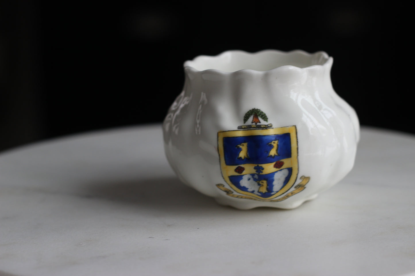 Antique | English/Rugby School Crest Souvenir Bowl