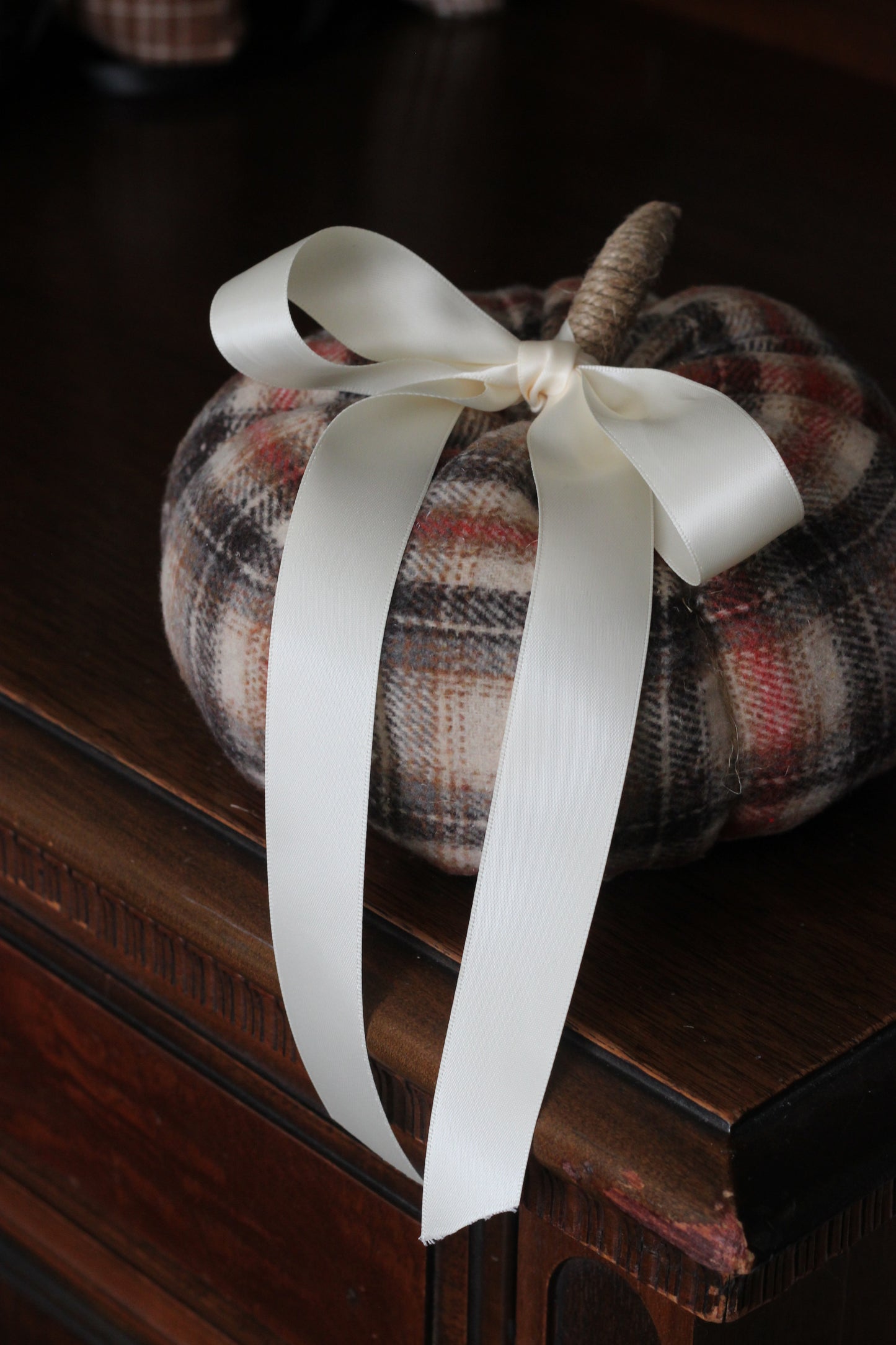 Pumpkin | Sienna Plaid | Large