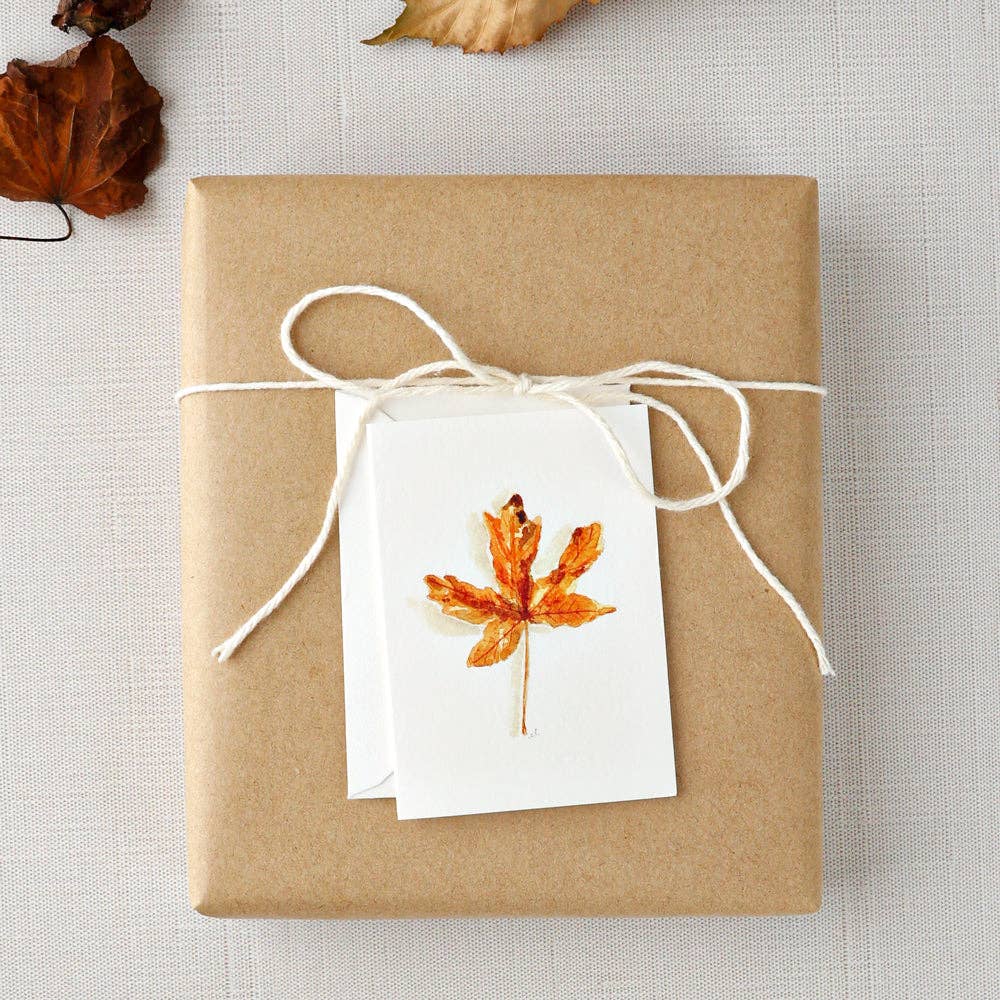 Mini Notecard | Maple Leaf