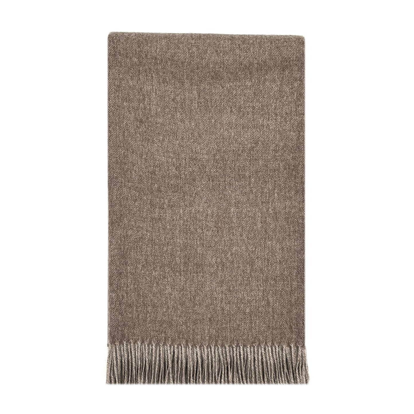 100% Baby Alpaca Scarf - Hazelnut