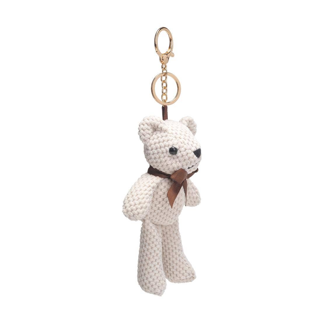 Teddy Bear Keychain Charm