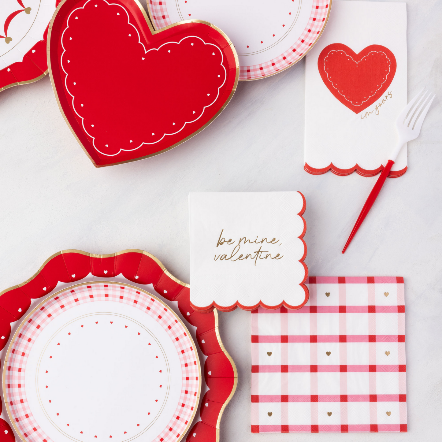 Valentine 'BE MINE, VALENTINE' Cocktail Napkins