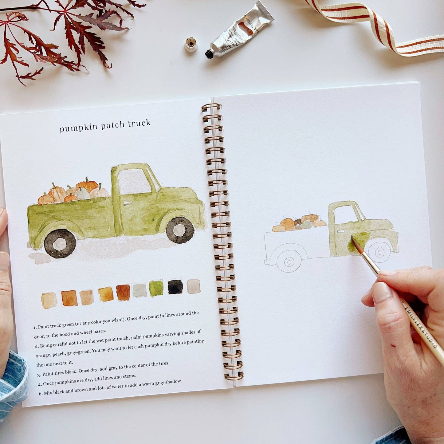 Watercolor Workbook | Autumn