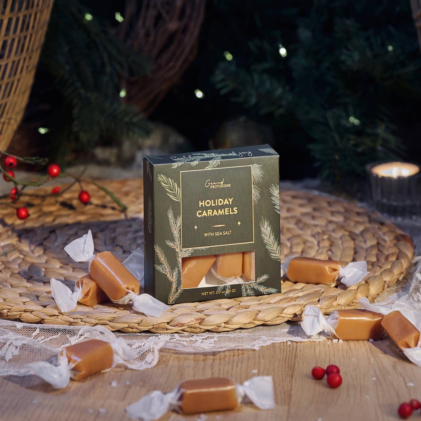 Creamy & Soft Holiday Caramels With Sea Salt