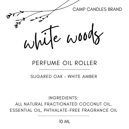 Perfume Roller | White Woods