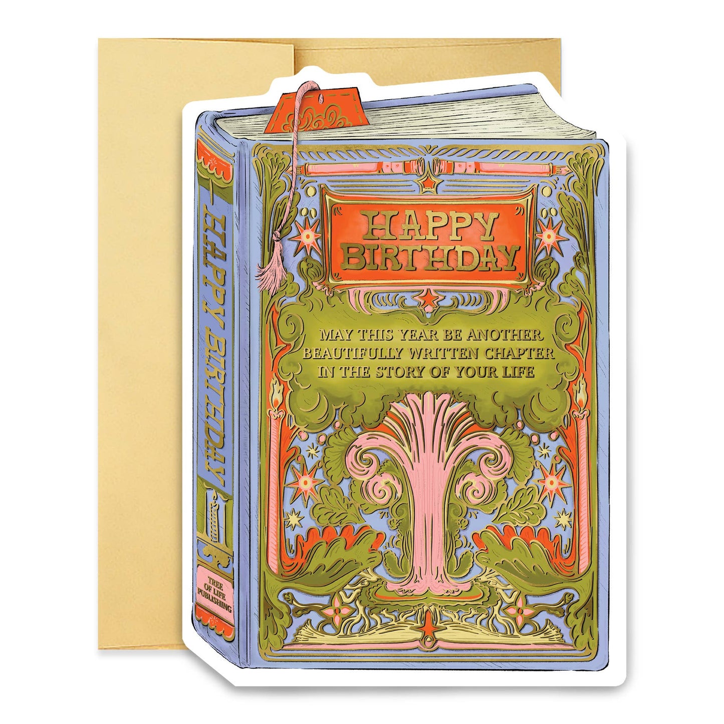 Birthday Card | Tree Book Cover Card