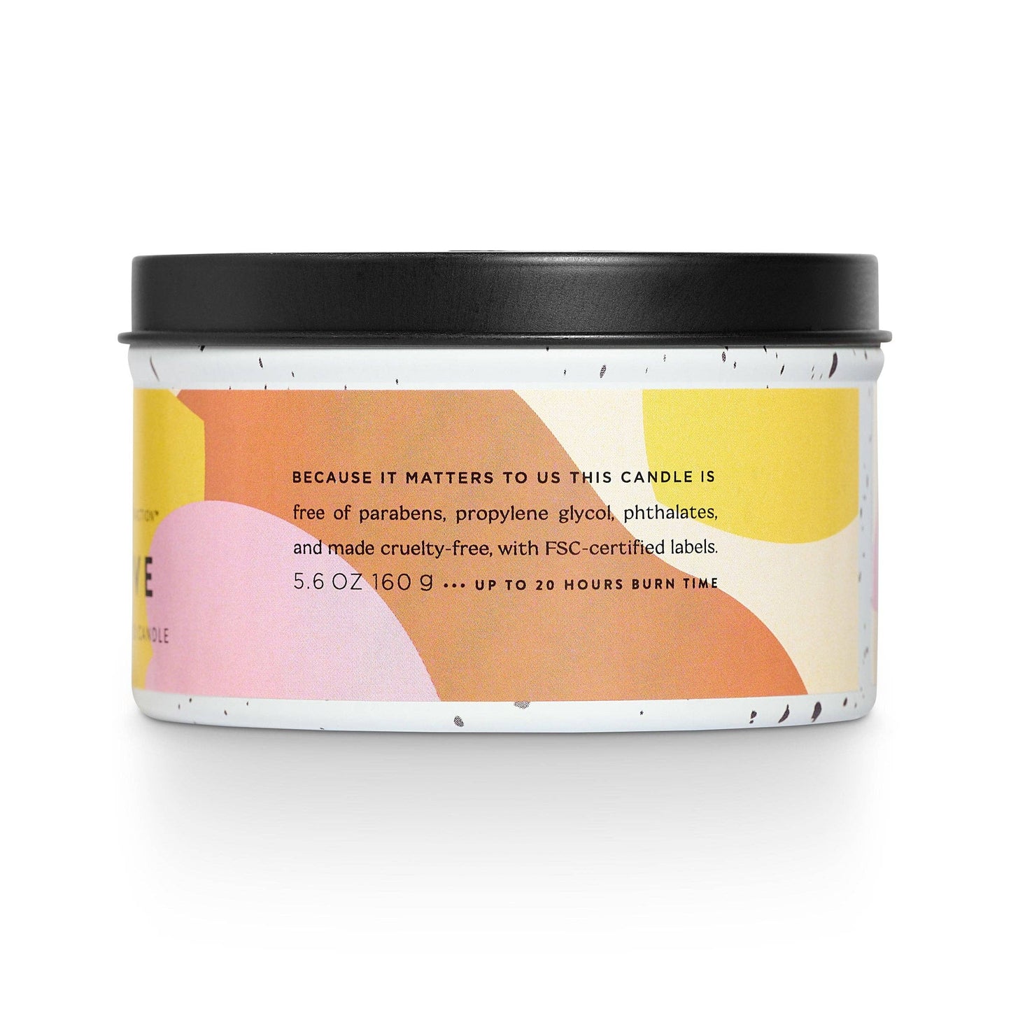 Lemon + Love Tin Candle