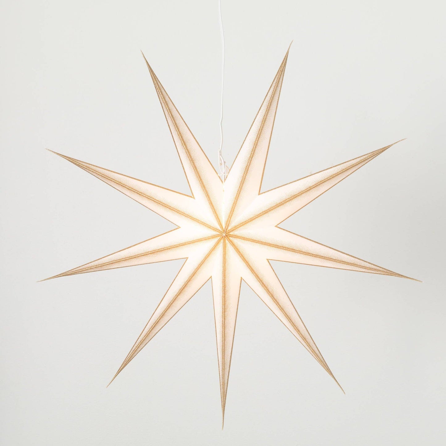 White Paper Star Ornament