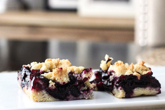 Blueberry Crumble Bars 🫐