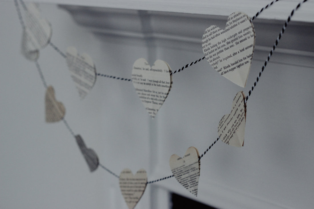 In the mood for love | paper heart garland