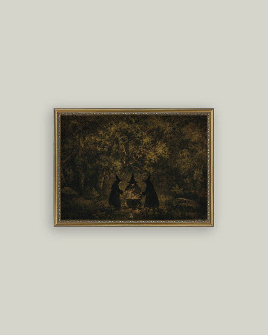 Halloween Art | Spell in the Woods