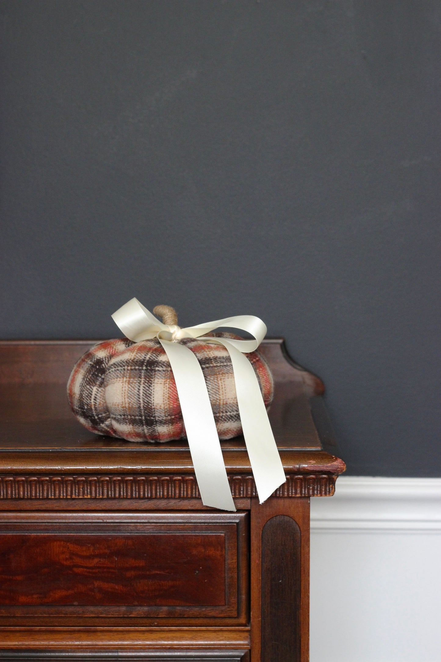 Pumpkin | Sienna Plaid | Large