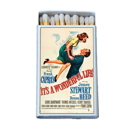 Classic Holiday Movie Poster Matchbox
