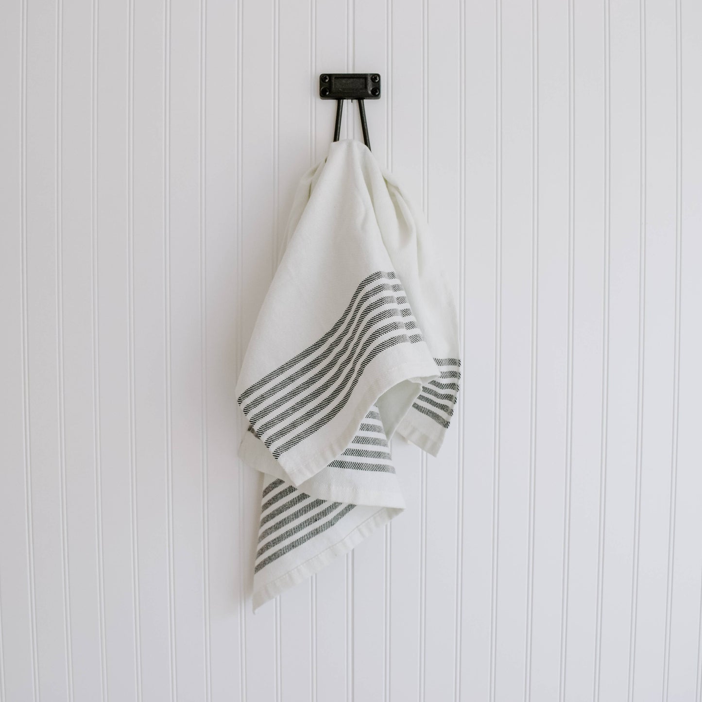 Hand Towel |  Black Stripes