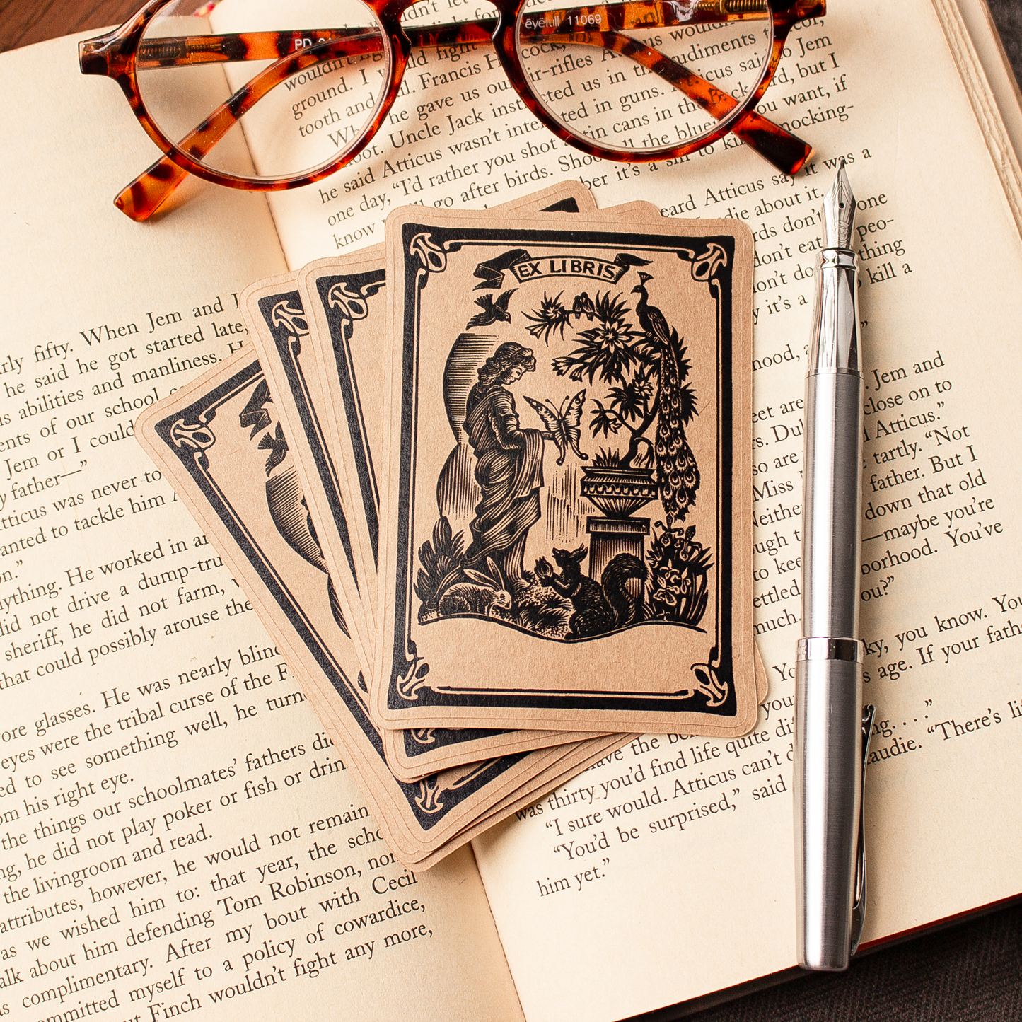 Bookplate Stickers | Nature Girl