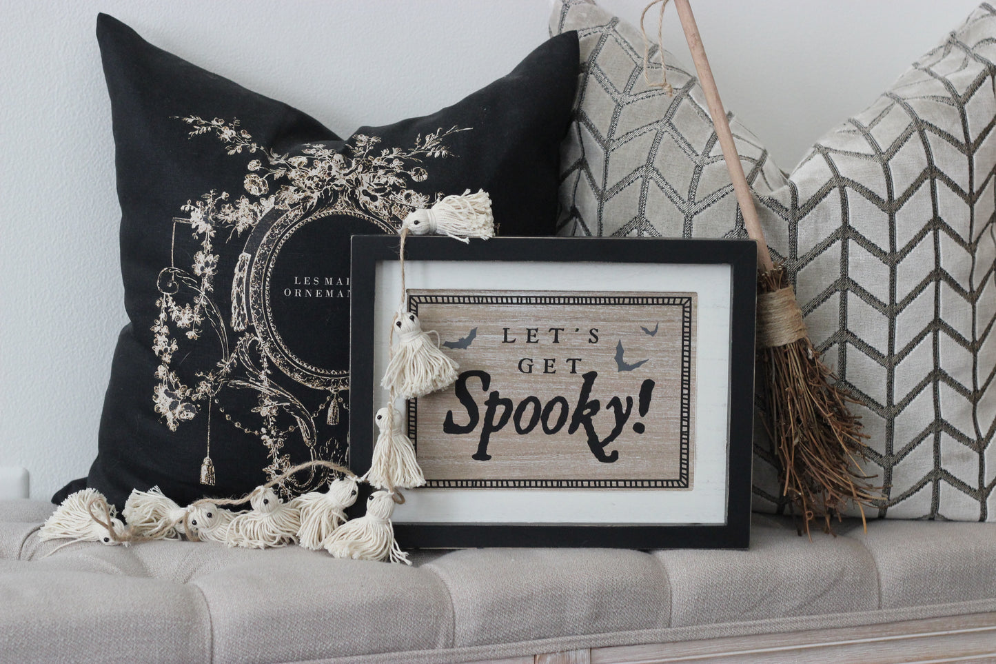 Let’s get Spooky! | Wood Frame Sign