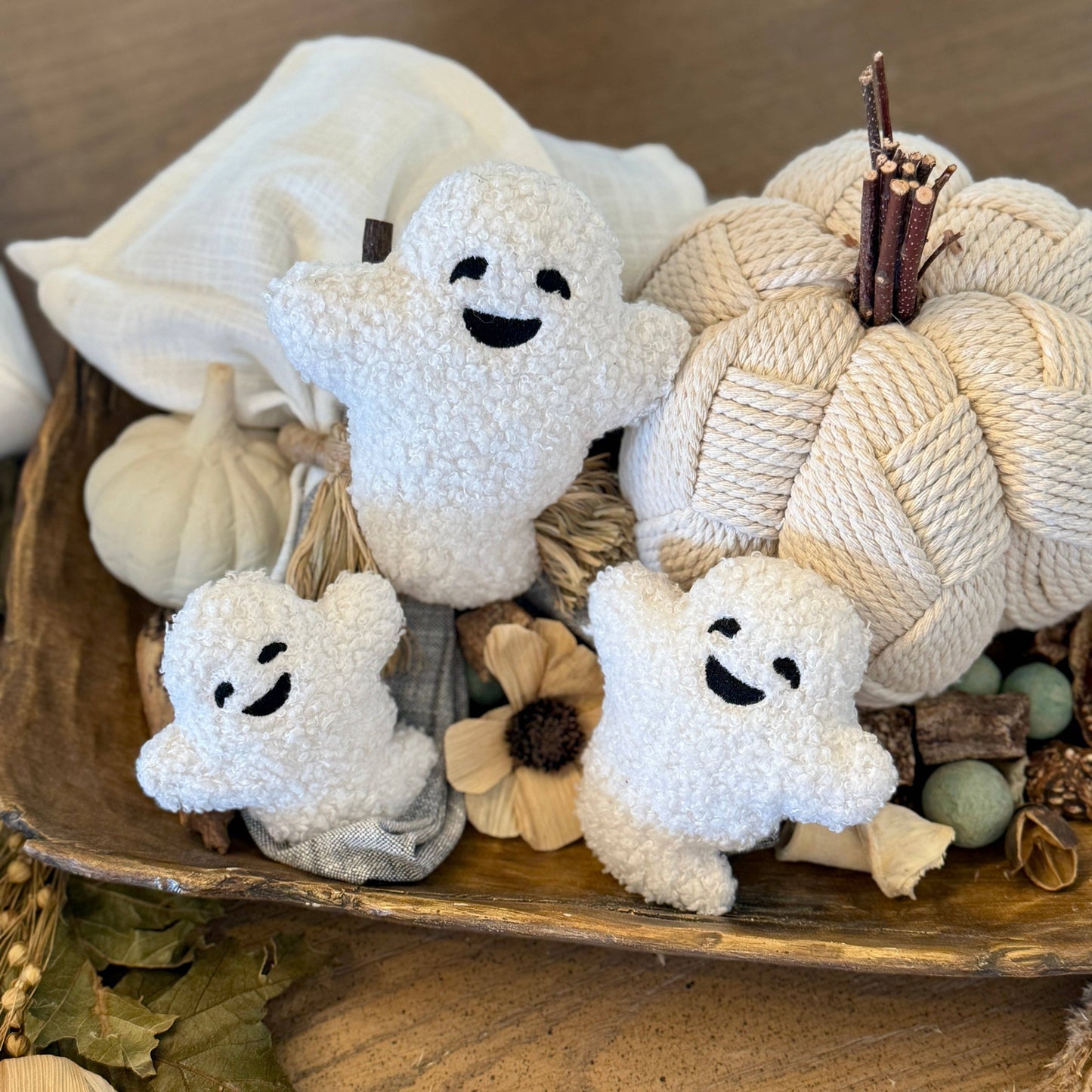 Sherpa Mini Ghosts | Set of 3