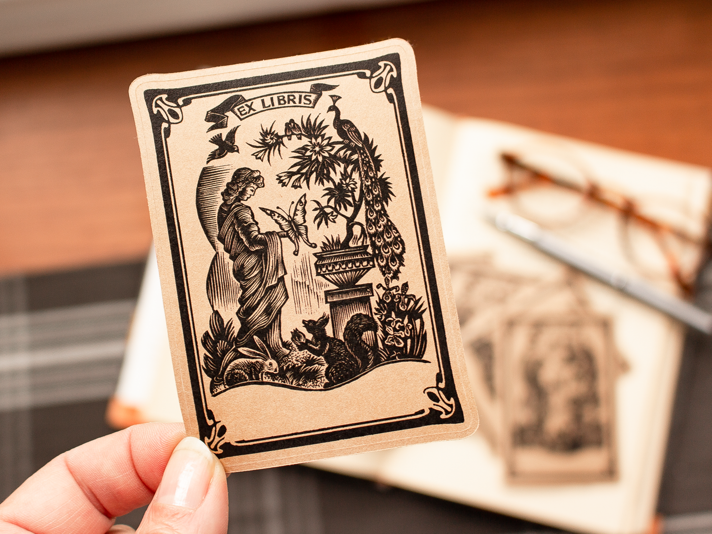 Bookplate Stickers | Nature Girl