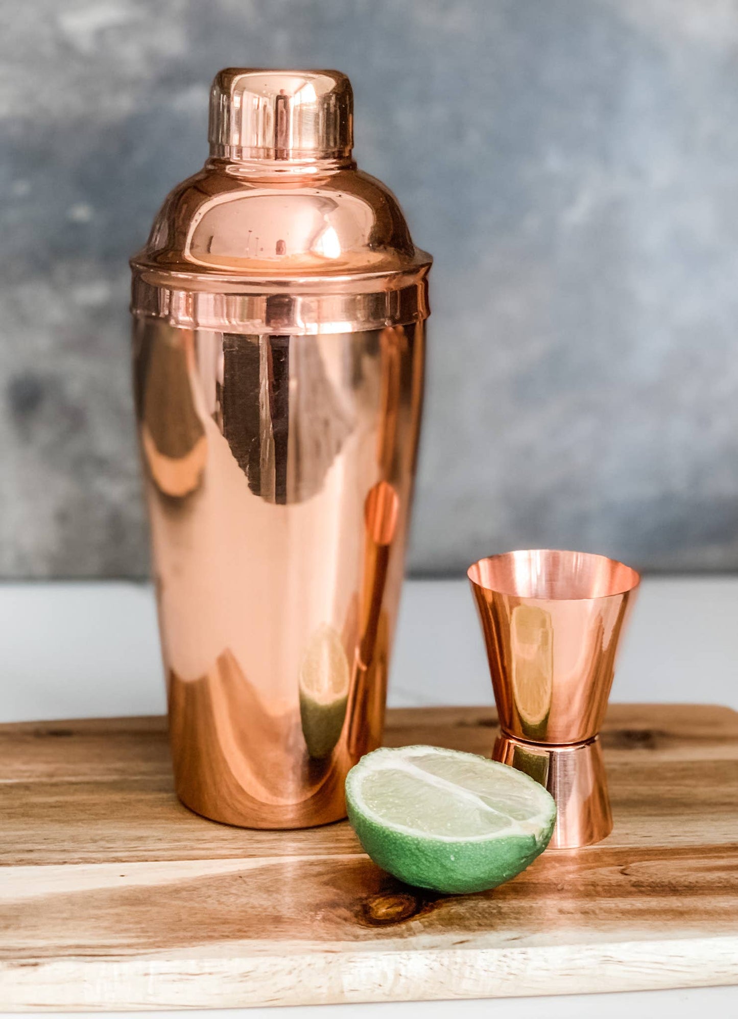 Jigger Smooth: 1oz/2oz Premium Copper Jigger for Moscow Mule