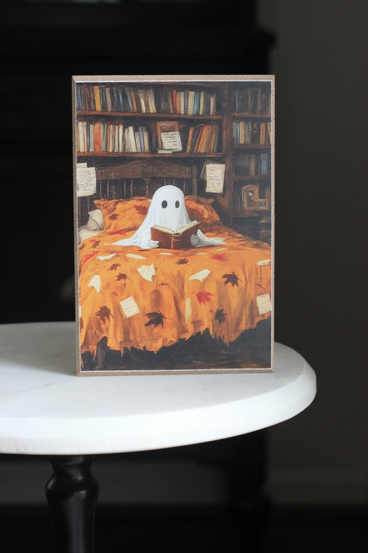 Ghostly Reading Block