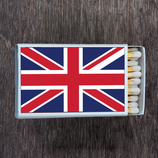 Flag United Kingdom UK Matchbox • Matches