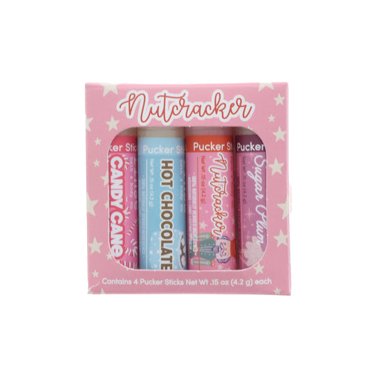 Nutcracker Holiday Lip Balm Pack | Natural Lip Care Gift Set