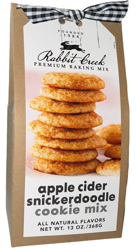 Apple Cider Snickerdoodle Cookies