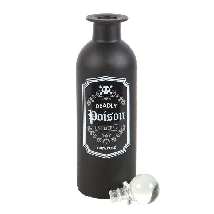 Decorative Glass Deadly Poison Potion Bottle