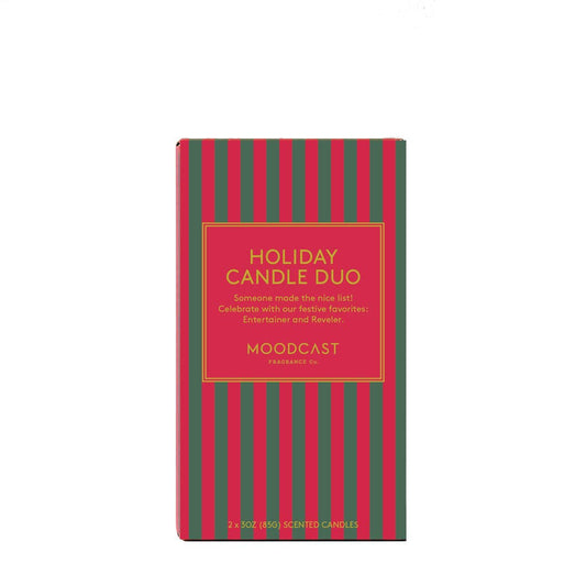 Seasonal Candle Duo - Persona - Entertainer & Reveler - 3 oz