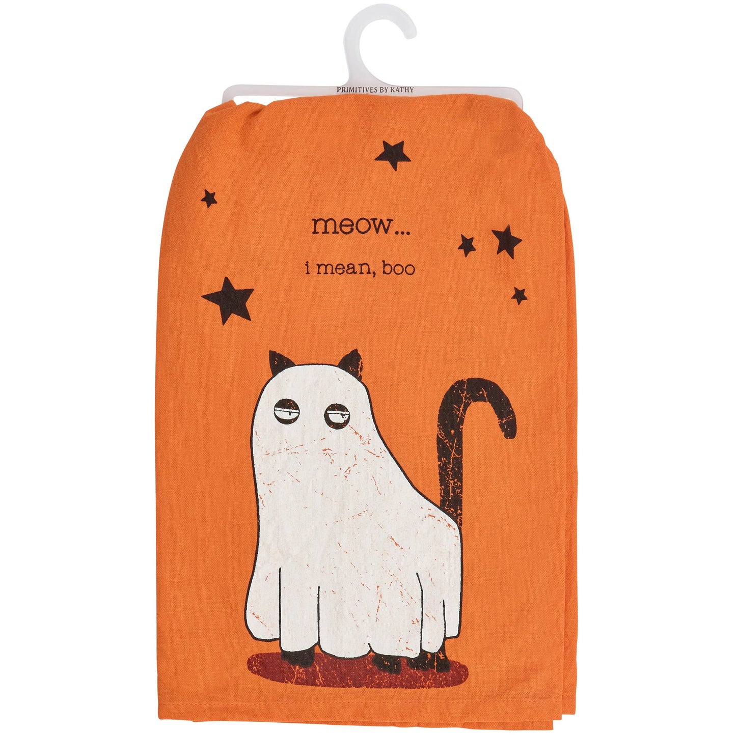 Meow I Mean Boo Kitchen Towel