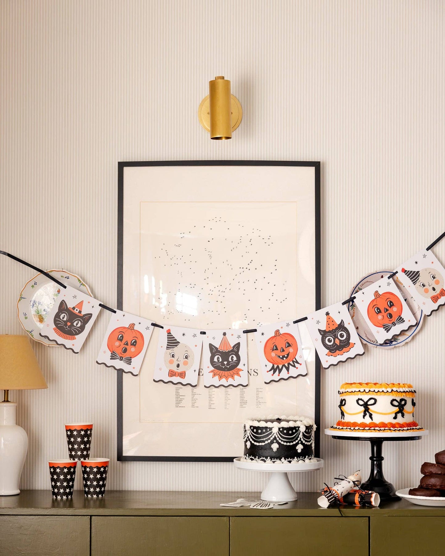 Vintage Halloween Banner
