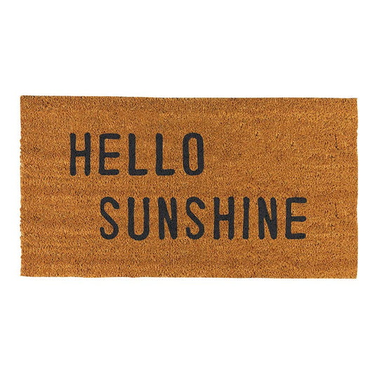 Face to Face Doormat - Hello Sunshine