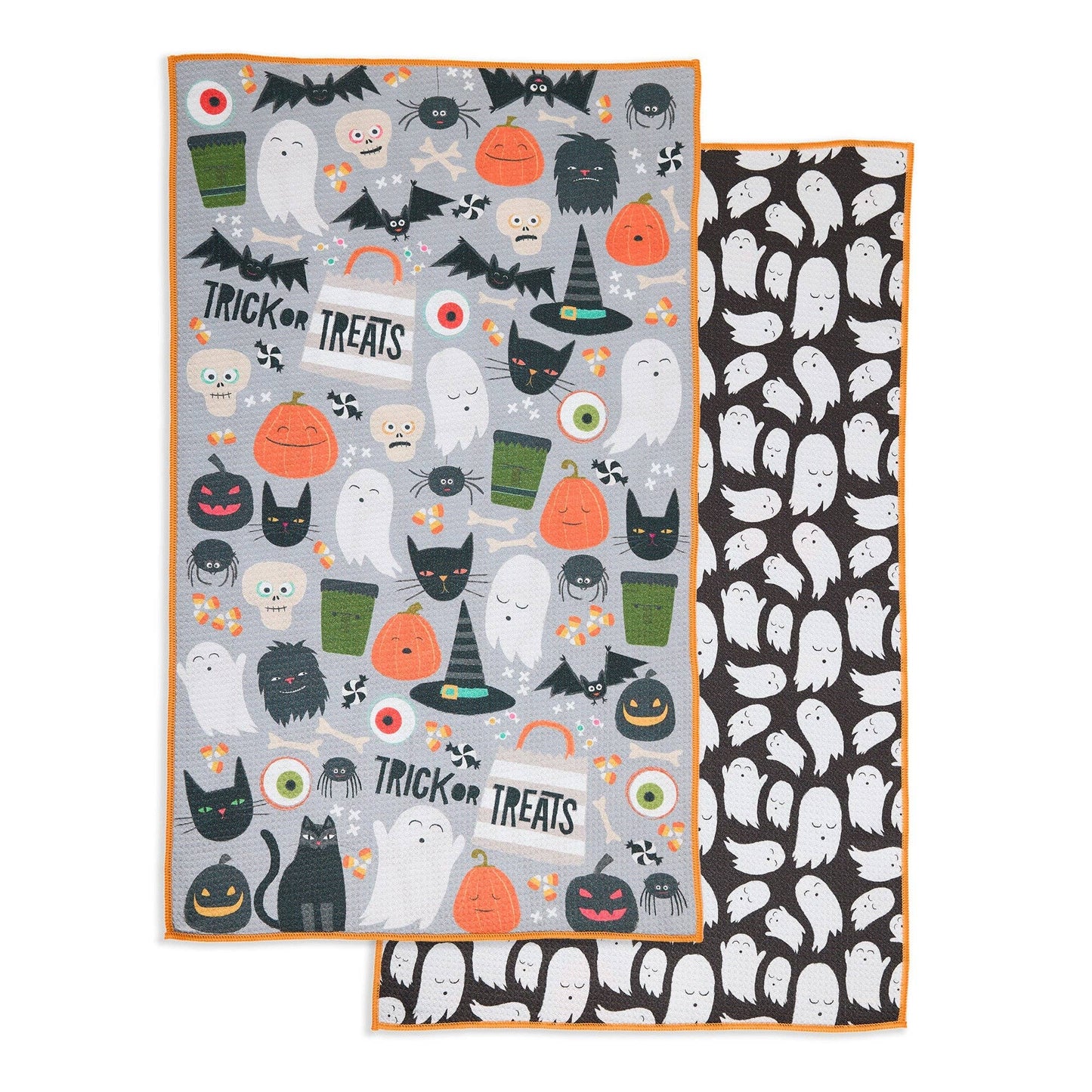 Spooky Printed Microfiber Dishtowel