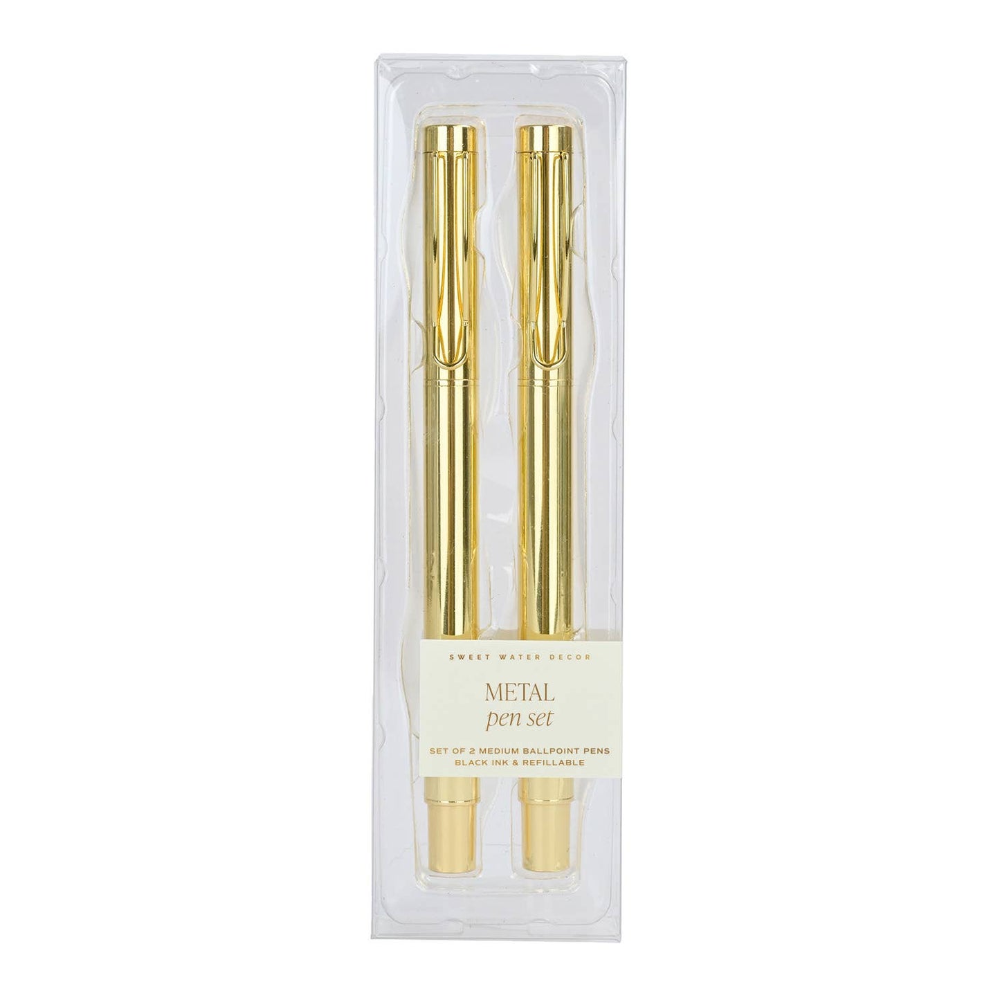 Gold Metal Pen Set