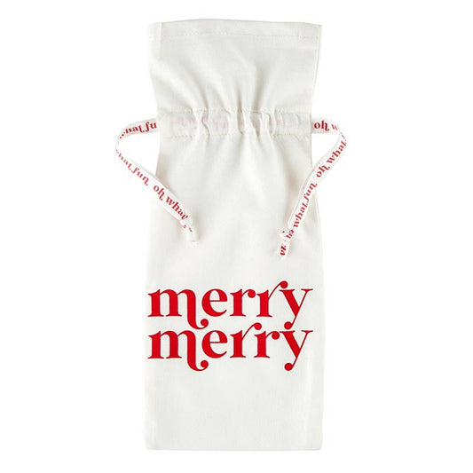 Face to Face Wine Bag - Merry Merry