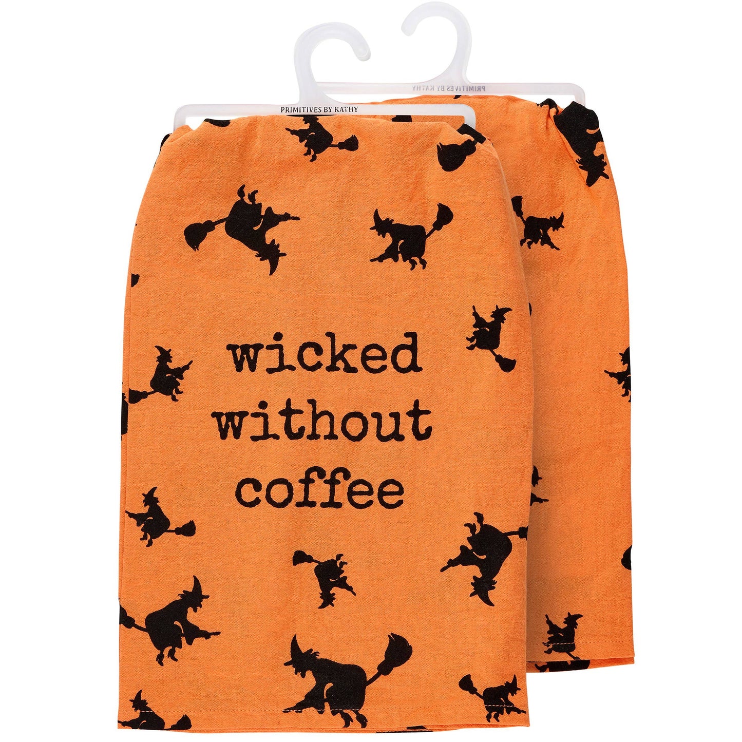 Wicked Without Coffee Kitchen Towel